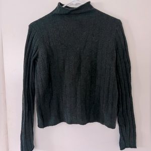 Madewell deep green sweater